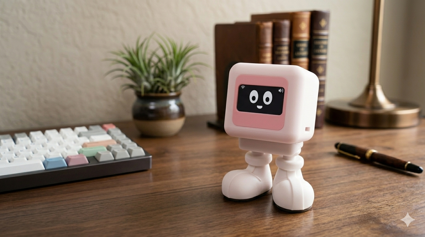 Zuzubot desk companion robot